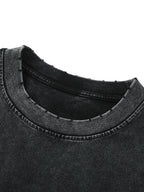 Snow Washed Frayed Hem Tank Top