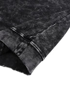 Snow Washed Hand-Frayed Sweatshirt