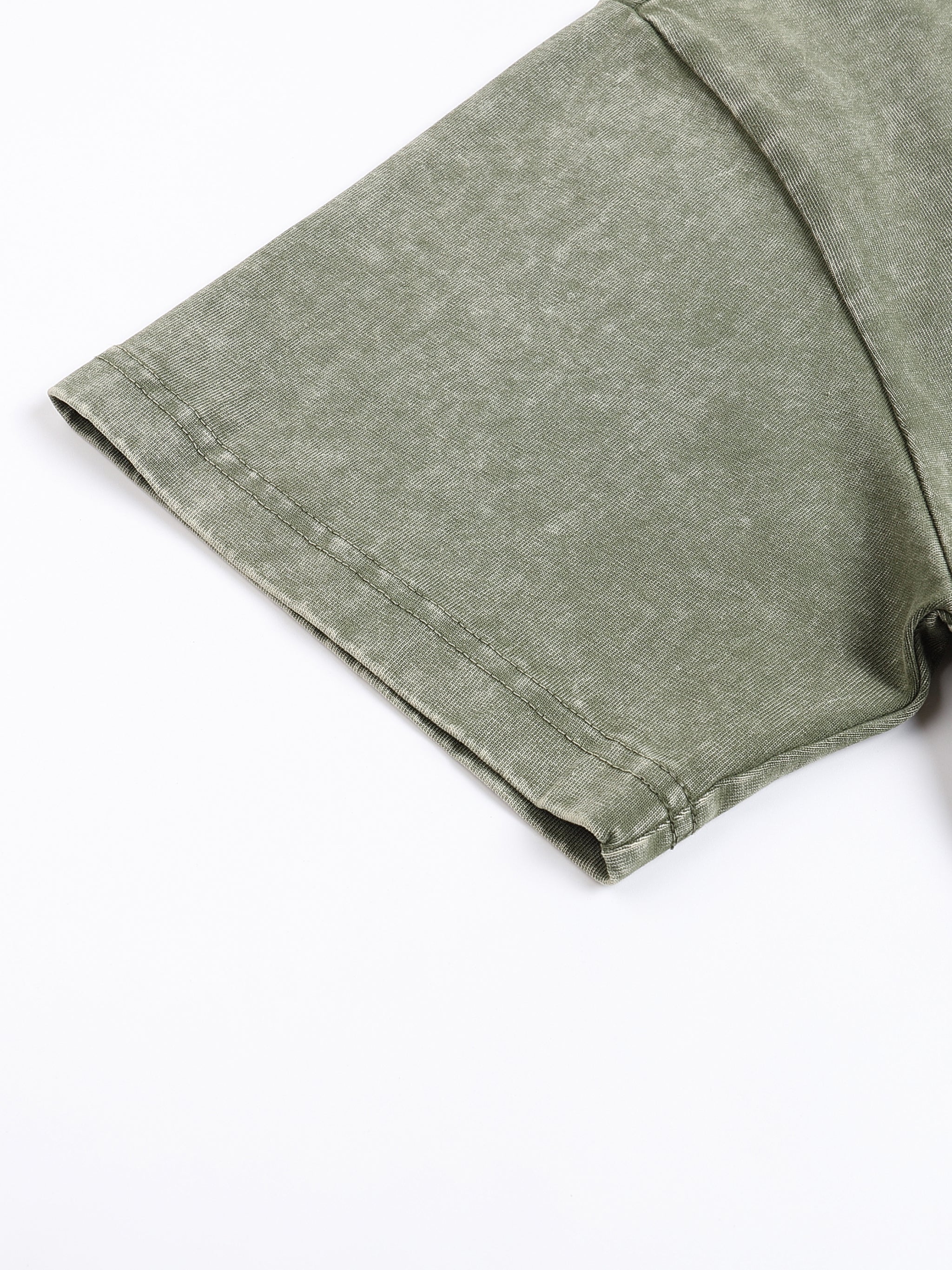 Snow Washed Heavyweight Oversize T-Shirt