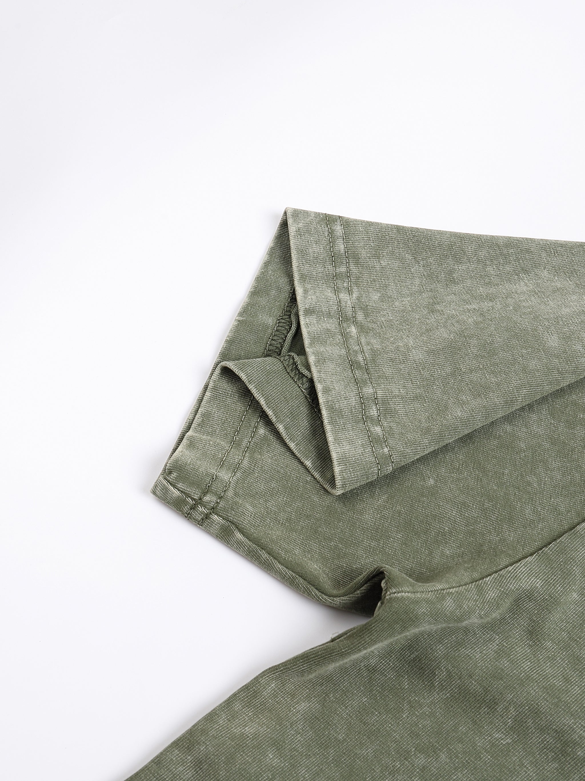 Snow Washed Heavyweight Oversize T-Shirt