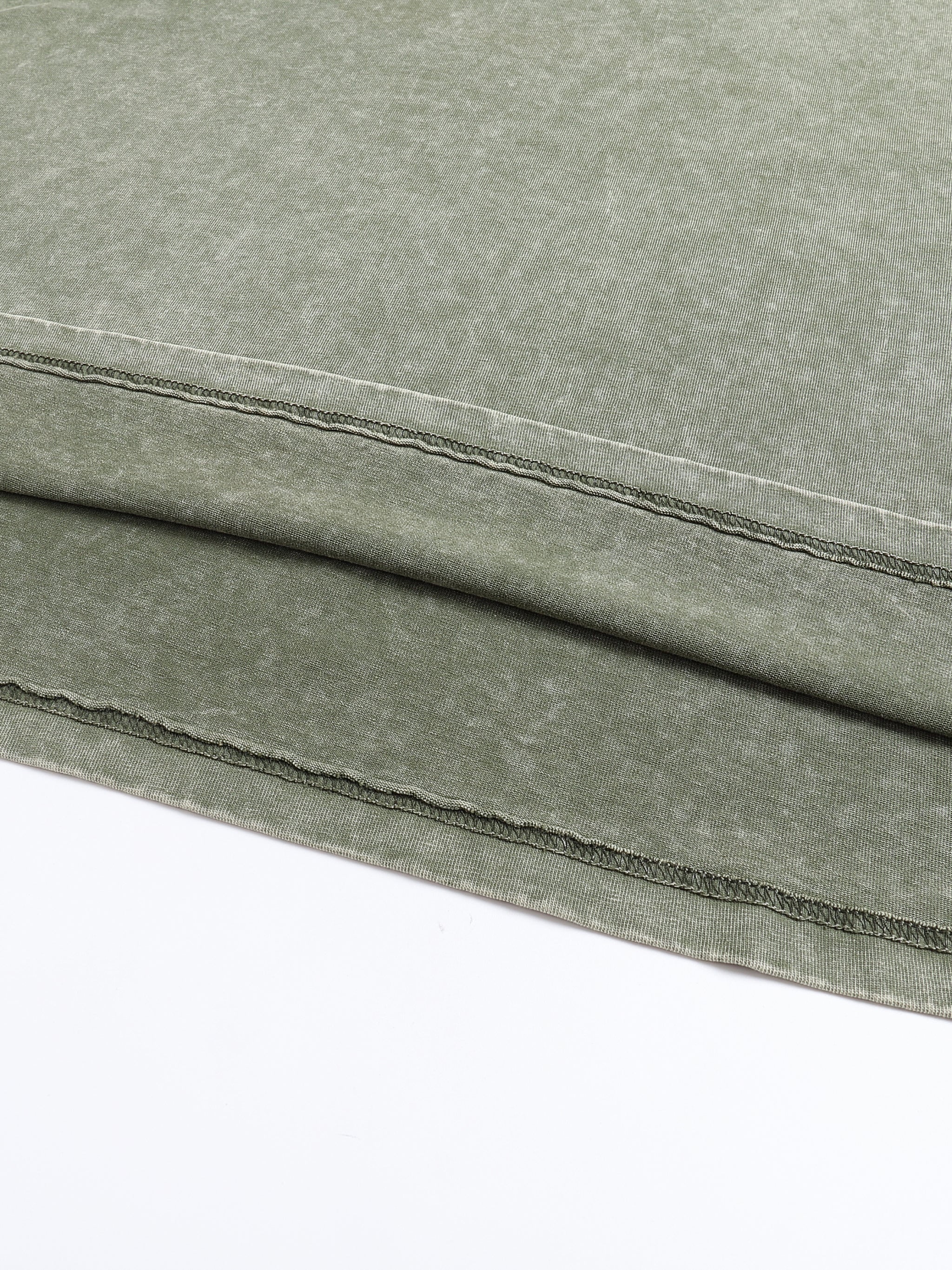 Snow Washed Heavyweight Oversize T-Shirt