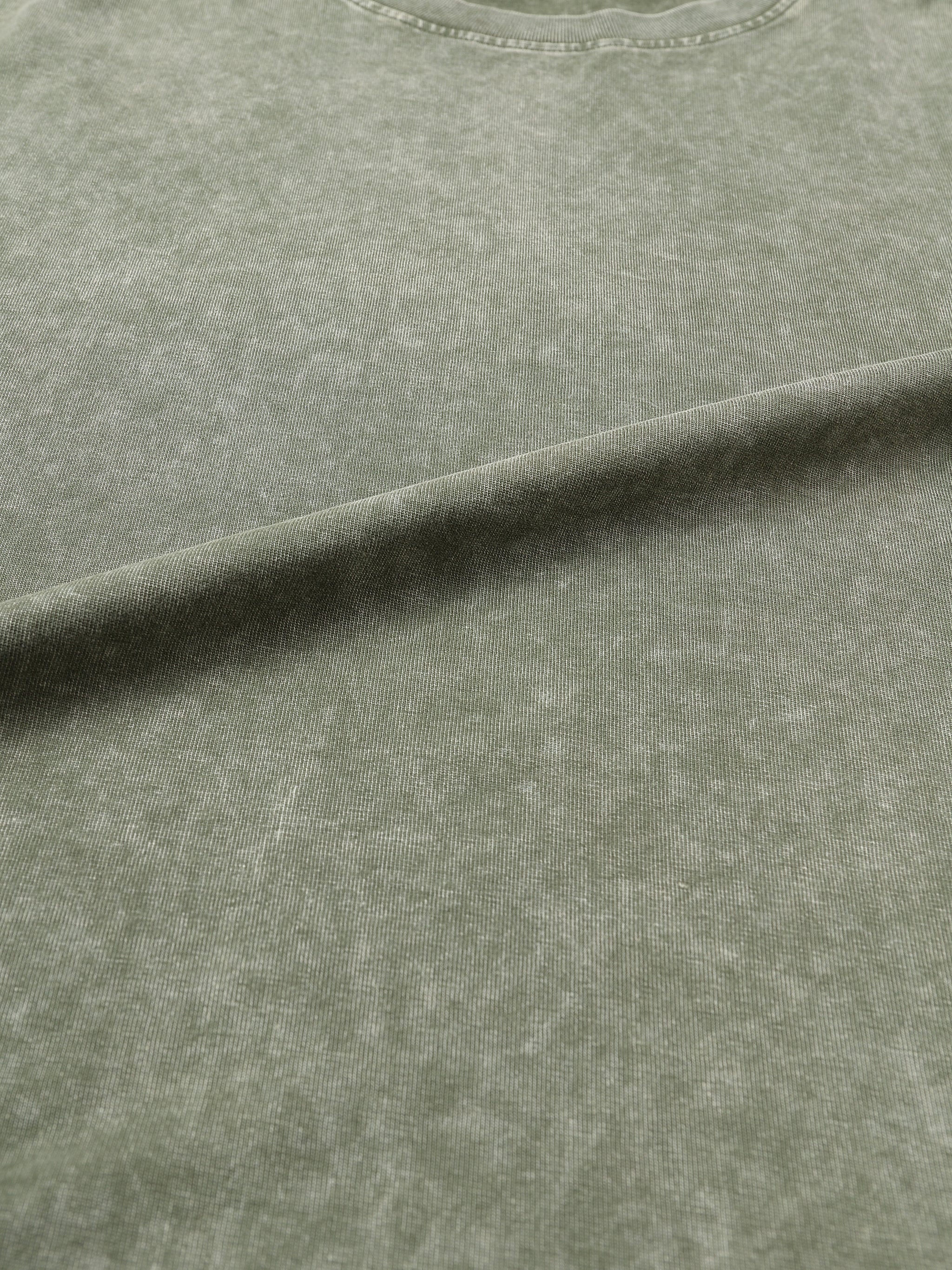 Snow Washed Heavyweight Oversize T-Shirt