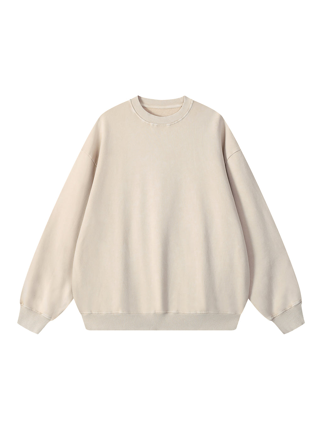 Snow Washed Oversized Sweatshirt