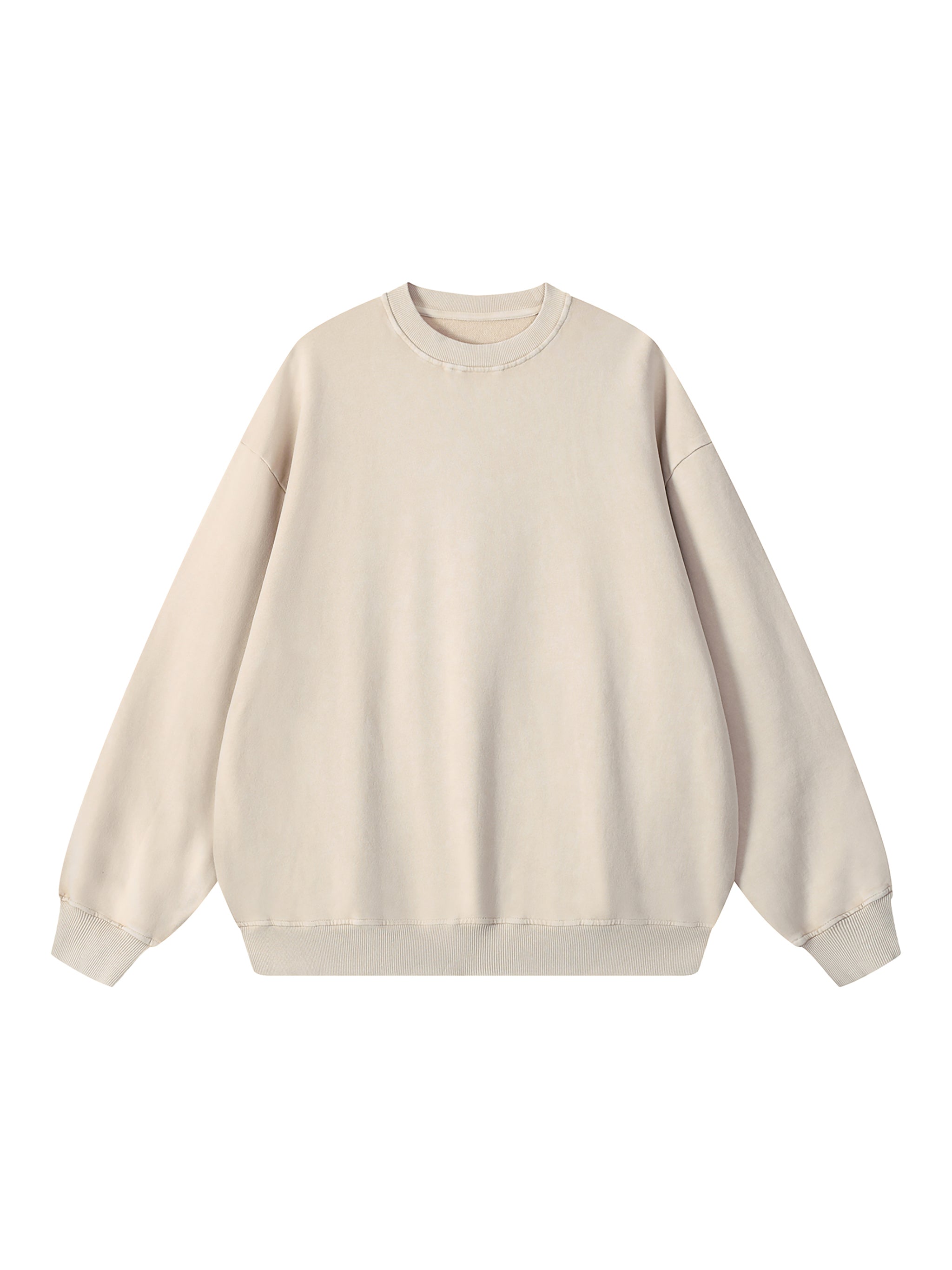 Snow Washed Oversized Sweatshirt