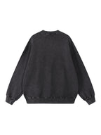 Snow Washed Oversized Sweatshirt