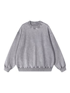 Snow Washed Oversized Sweatshirt