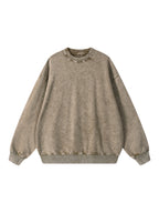 Snow Washed Oversized Sweatshirt