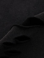 Snow Washed Raw-Hem T-Shirt