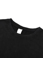 Snow Washed Raw-Hem Tank Top