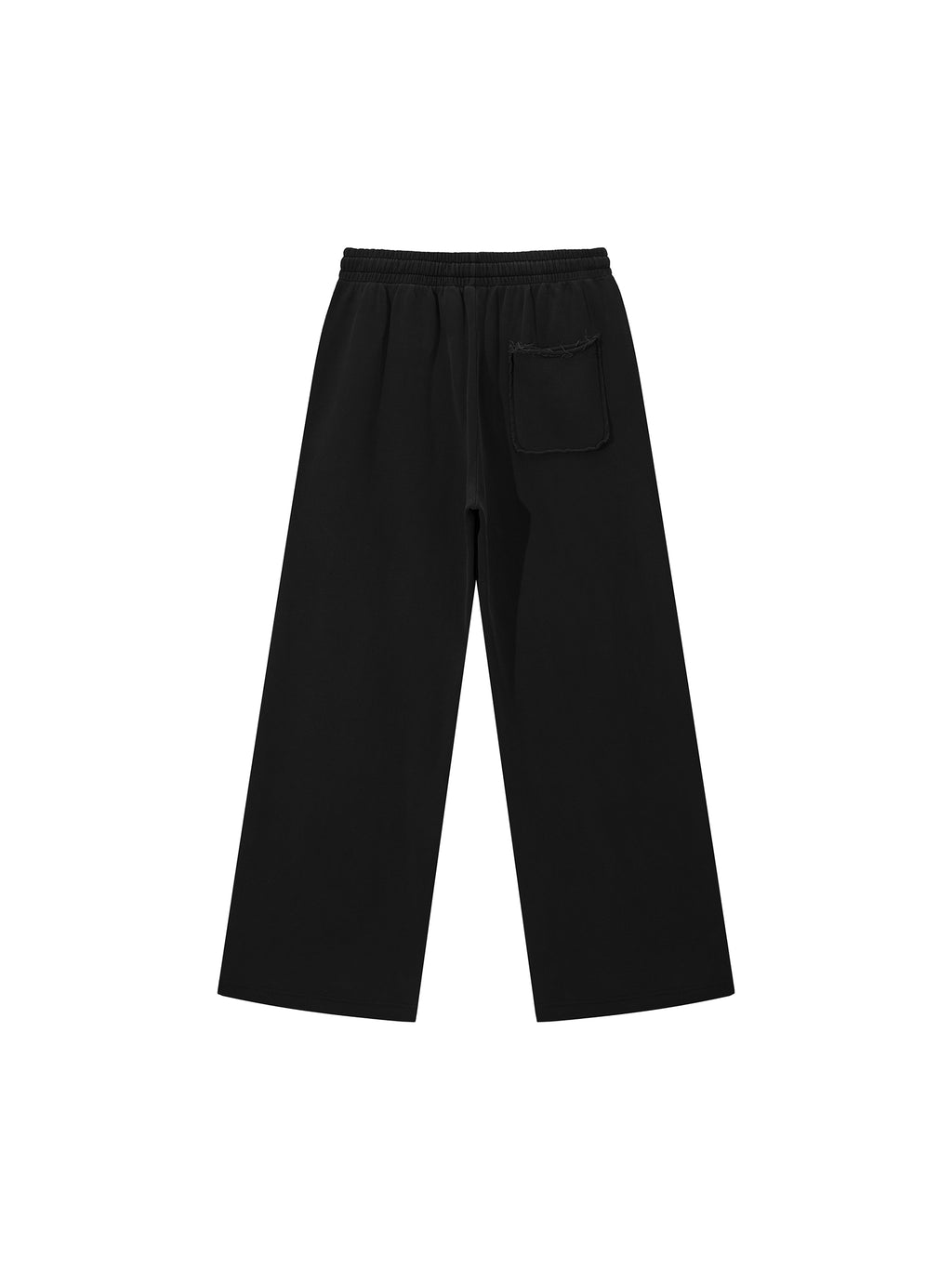 Snow Washed Raw Edge Sweatpants