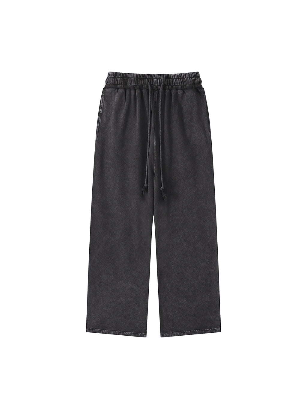 Snow Washed Straight Leg Pants