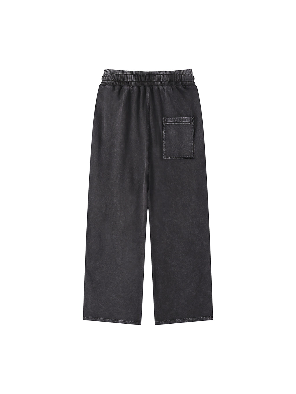 Snow Washed Straight Leg Pants