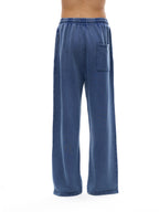 Snow Washed Straight Leg Pants