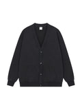 Snow Washed Sweat Cardigan
