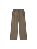 Snow Washed Tape Raw Edge Sweatpants