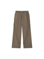 Snow Washed Tape Raw Edge Sweatpants