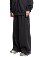 Snow Washed Tape Raw Edge Sweatpants