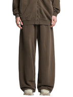 Snow Washed Tape Raw Edge Sweatpants