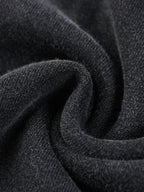 Snow Washed Tape Raw Edge Zip Hoodie - Men