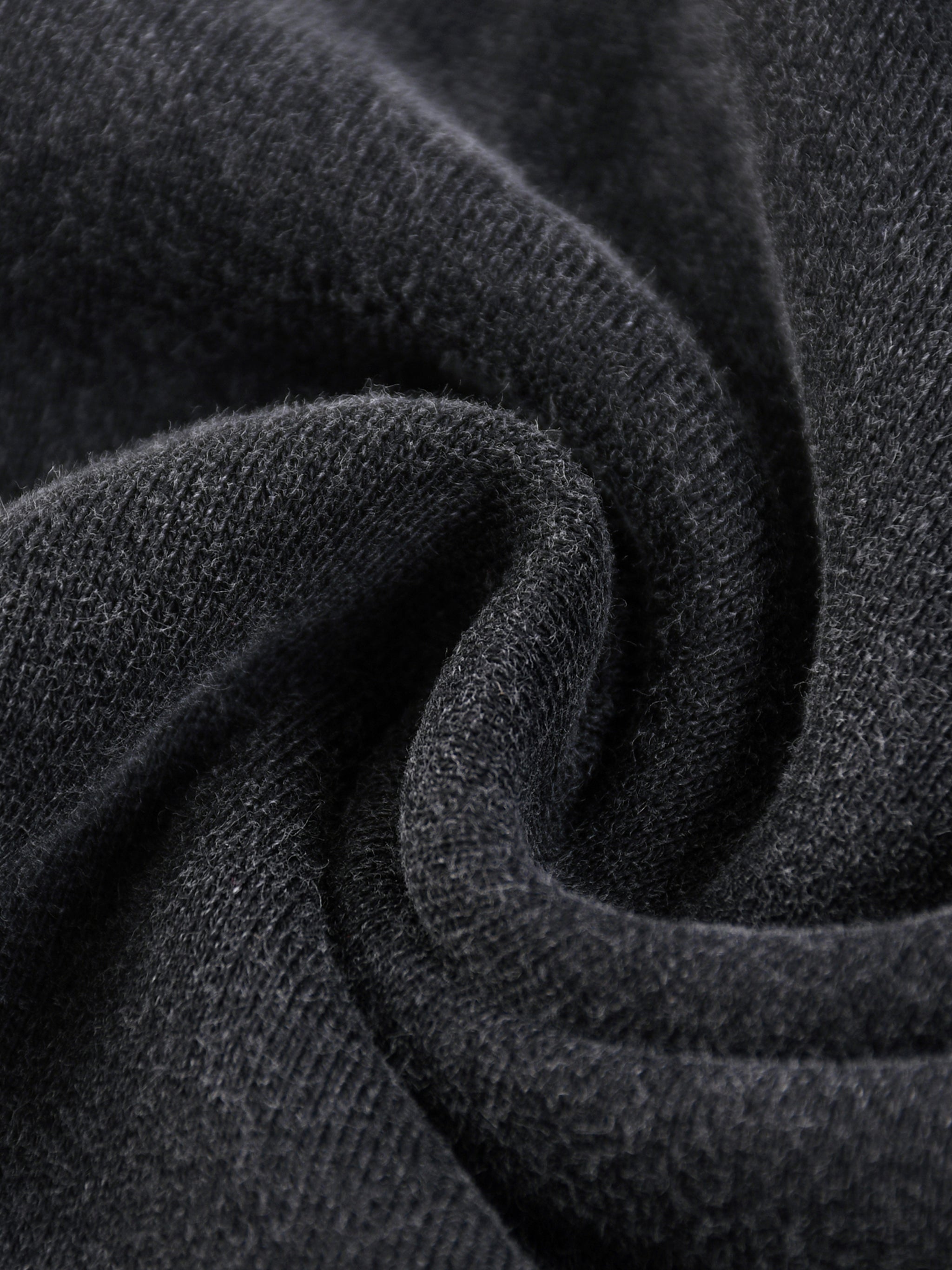 Snow Washed Tape Raw Edge Zip Hoodie - Men
