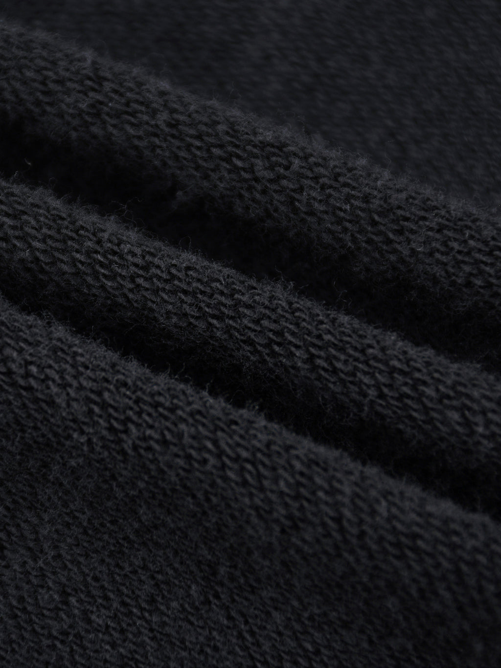 Snow Washed Tape Raw Edge Zip Hoodie - Men