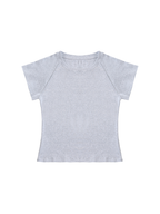 Solid Color Raglan Sleeve Crop Top