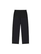 Solid Color Straight-Leg Sweatpants