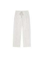 Solid Color Straight-Leg Sweatpants