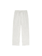 Solid Color Straight-Leg Sweatpants