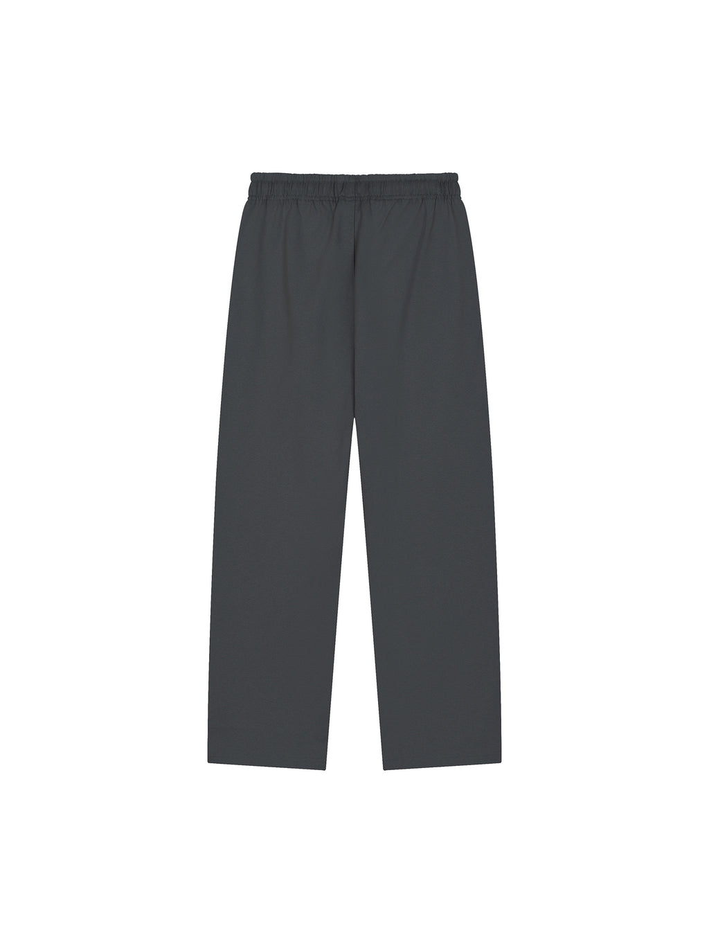 Solid Color Straight-Leg Sweatpants