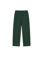 Solid Color Straight-Leg Sweatpants