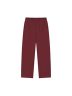 Solid Color Straight-Leg Sweatpants