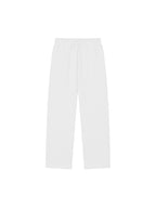 Solid Color Straight-Leg Sweatpants
