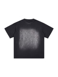 Square Patch Monkey Washed T-Shirt