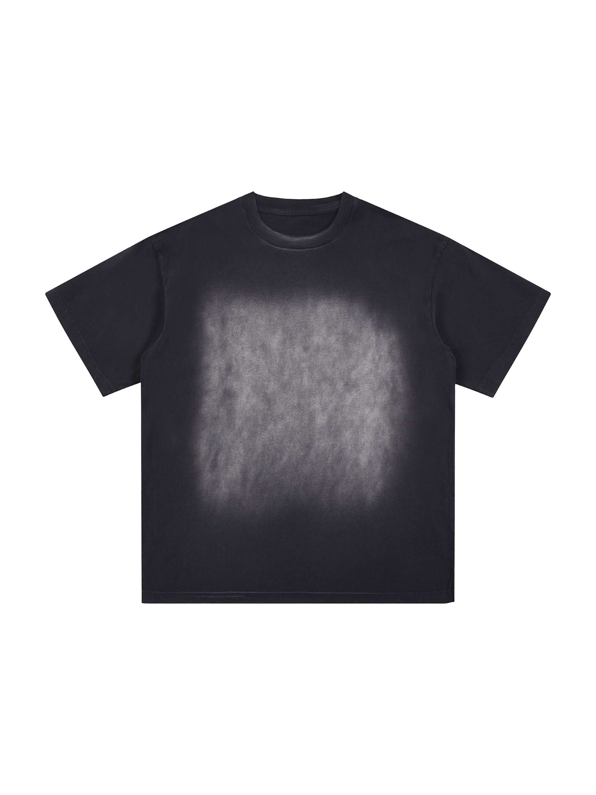 Square Patch Monkey Washed T-Shirt