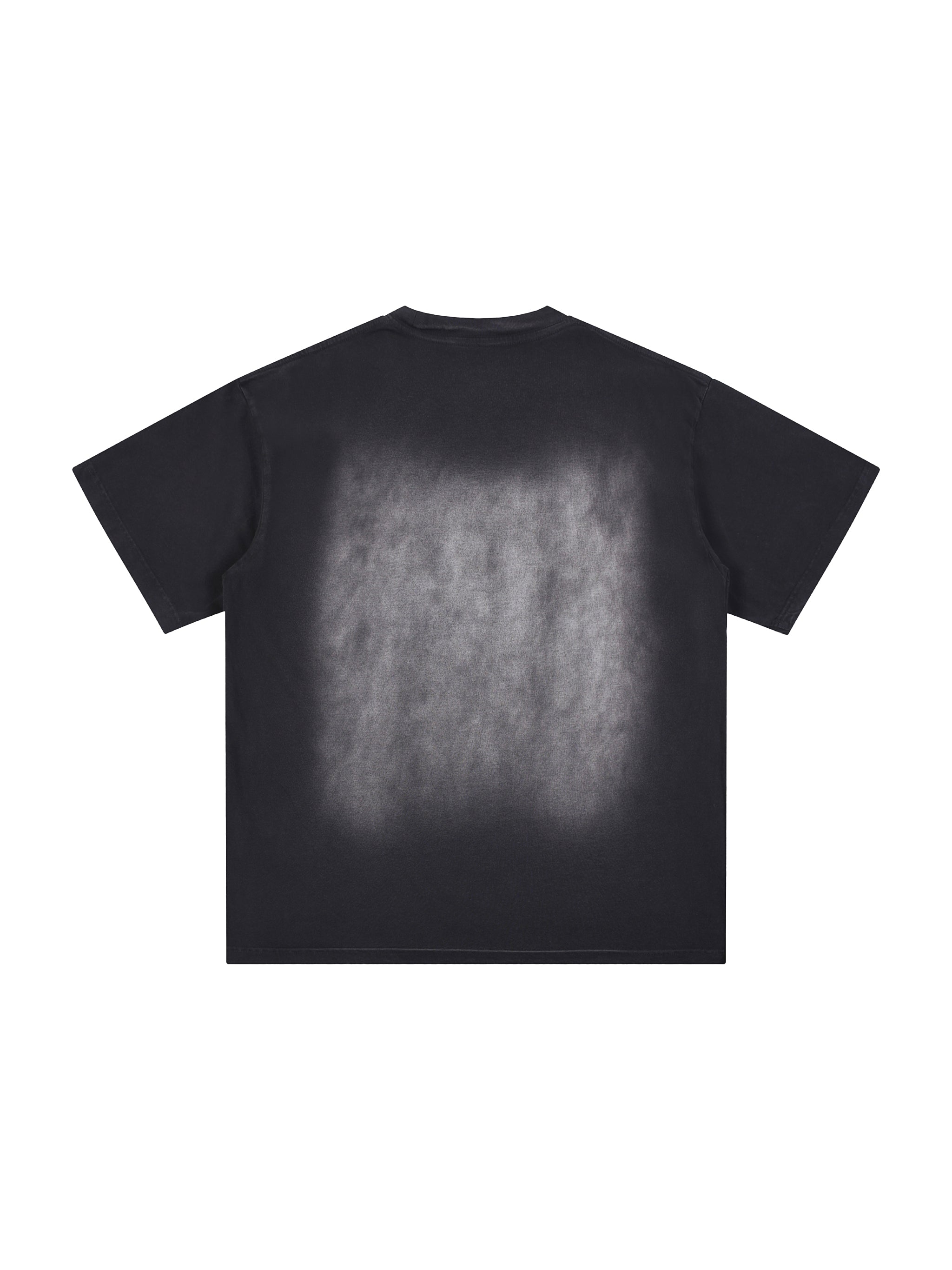 Square Patch Monkey Washed T-Shirt
