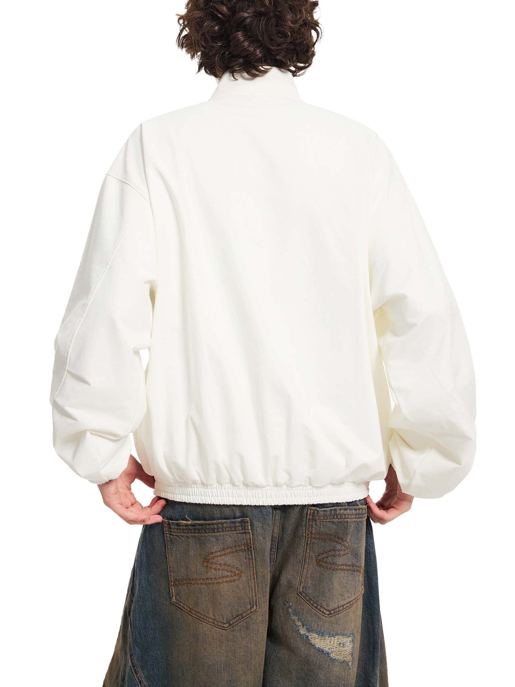 Stand Collar Bomber Jacket