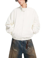 Stand Collar Bomber Jacket