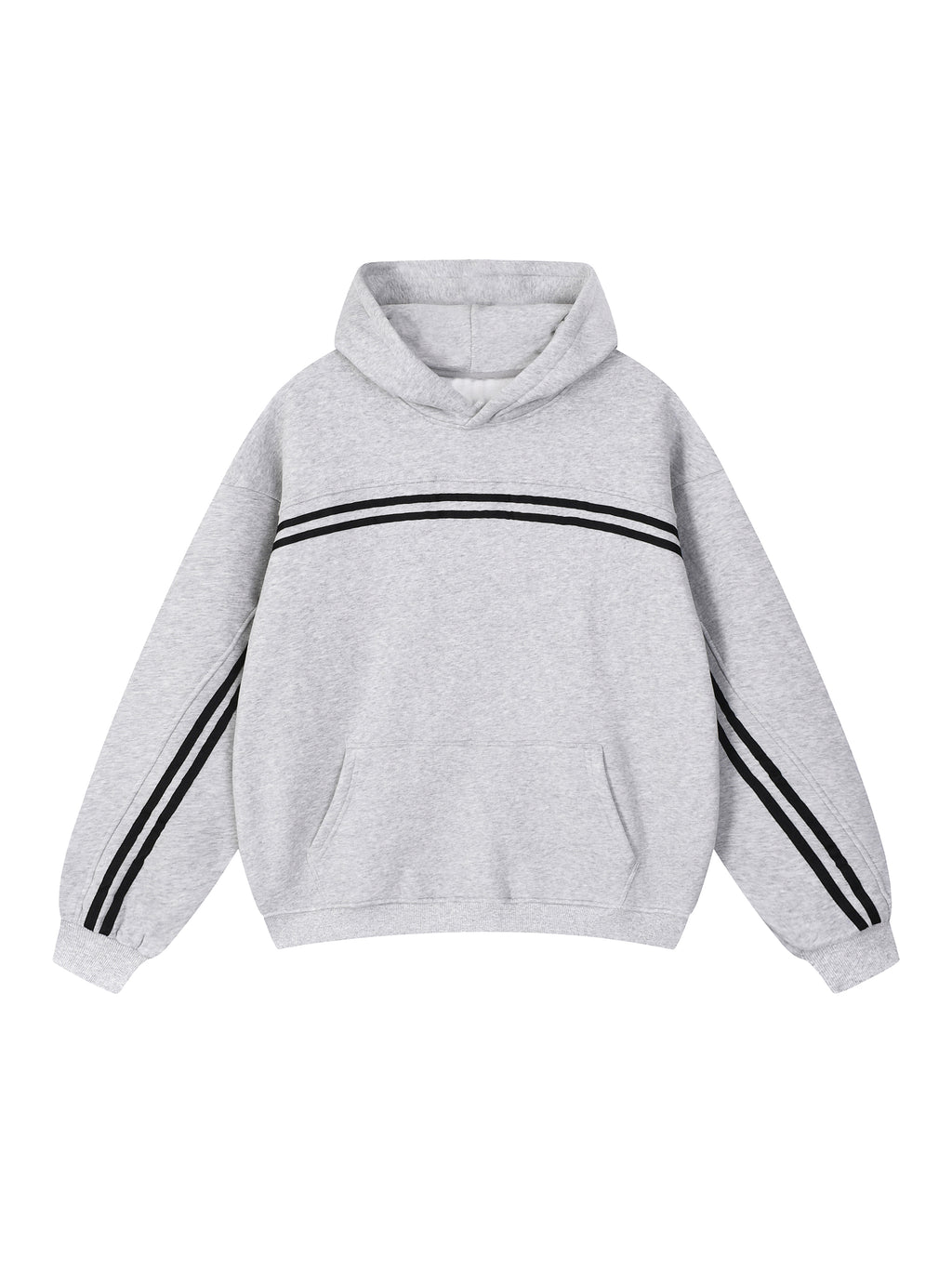 Sun Fade Contrast Tape Fleece Hoodie