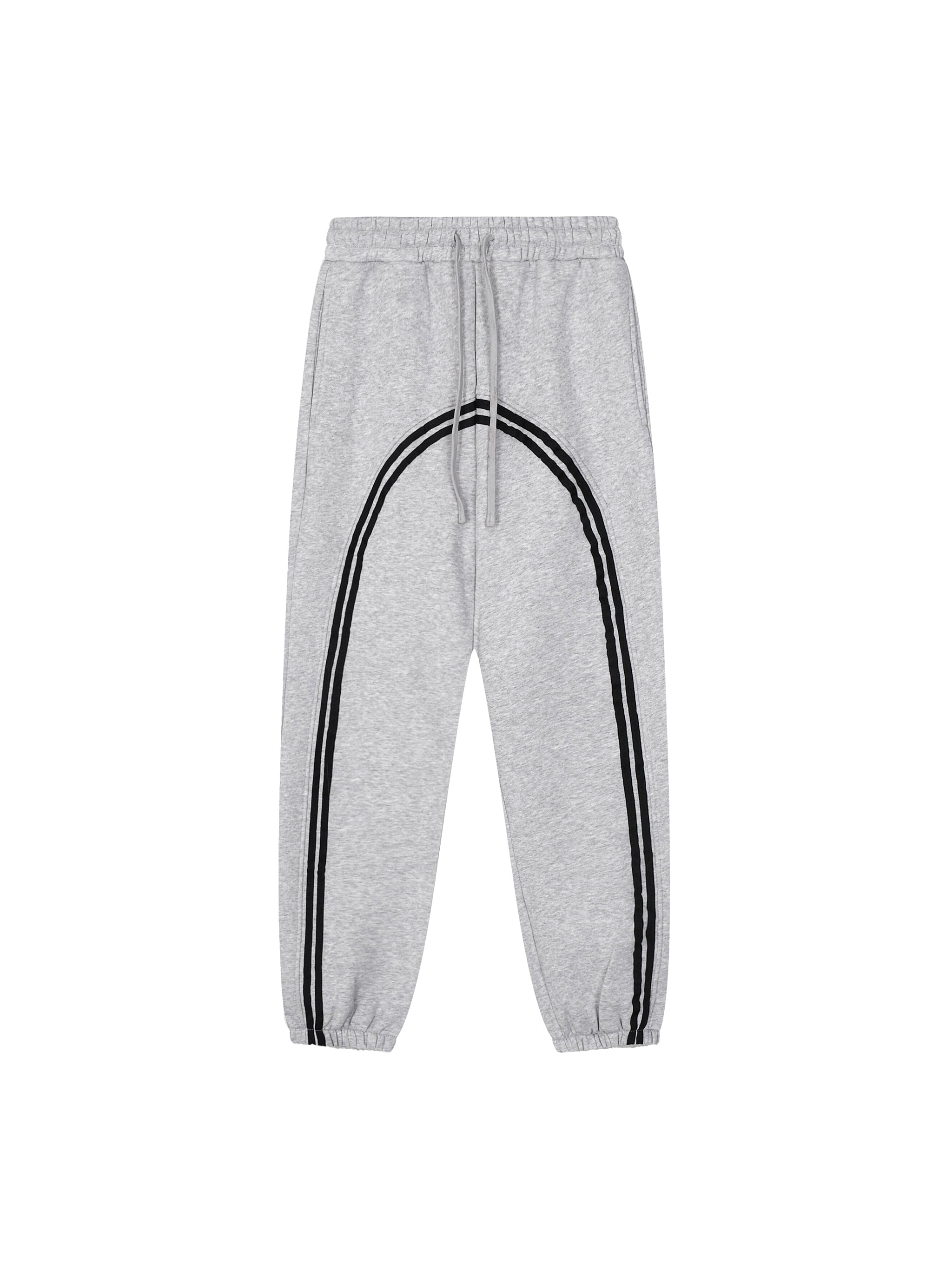 Sun Fade Contrast Tape Fleece Jogged Sweatpants