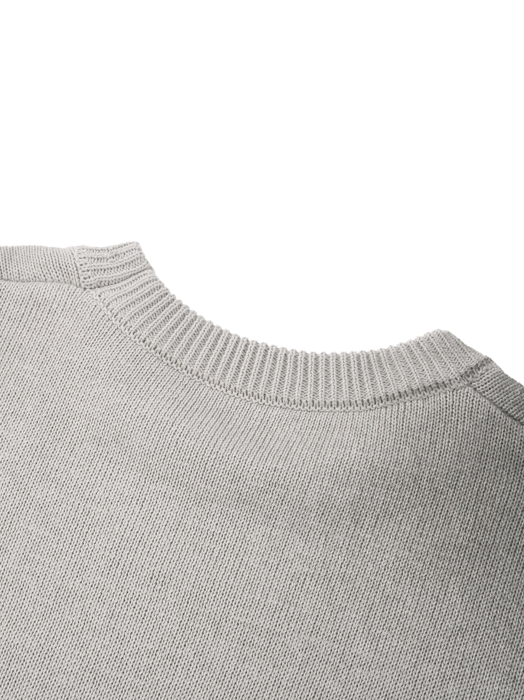 Sun Fade Distressed Ripped Crewneck sweater