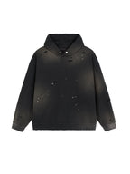 Sun Fade Frayed Fleece Hoodie