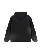 Sun Fade Frayed Fleece Hoodie