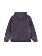 Sun Fade Frayed Fleece Hoodie