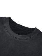 Sun Fade Hand-Frayed Cotton T-Shirt
