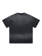 Sun Fade Hand-Frayed Cotton T-Shirt