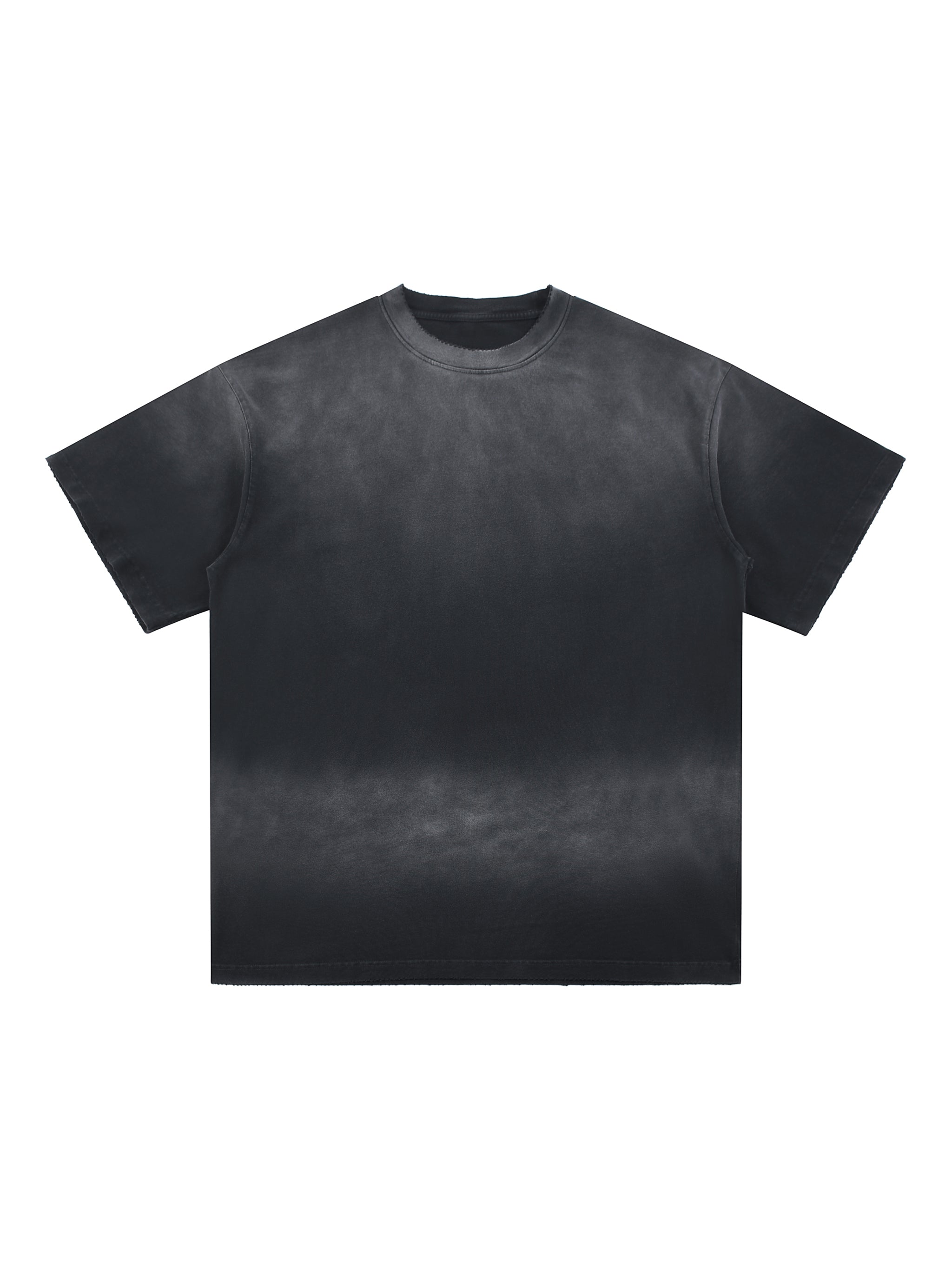 Sun Fade Hand-Frayed Cotton T-Shirt