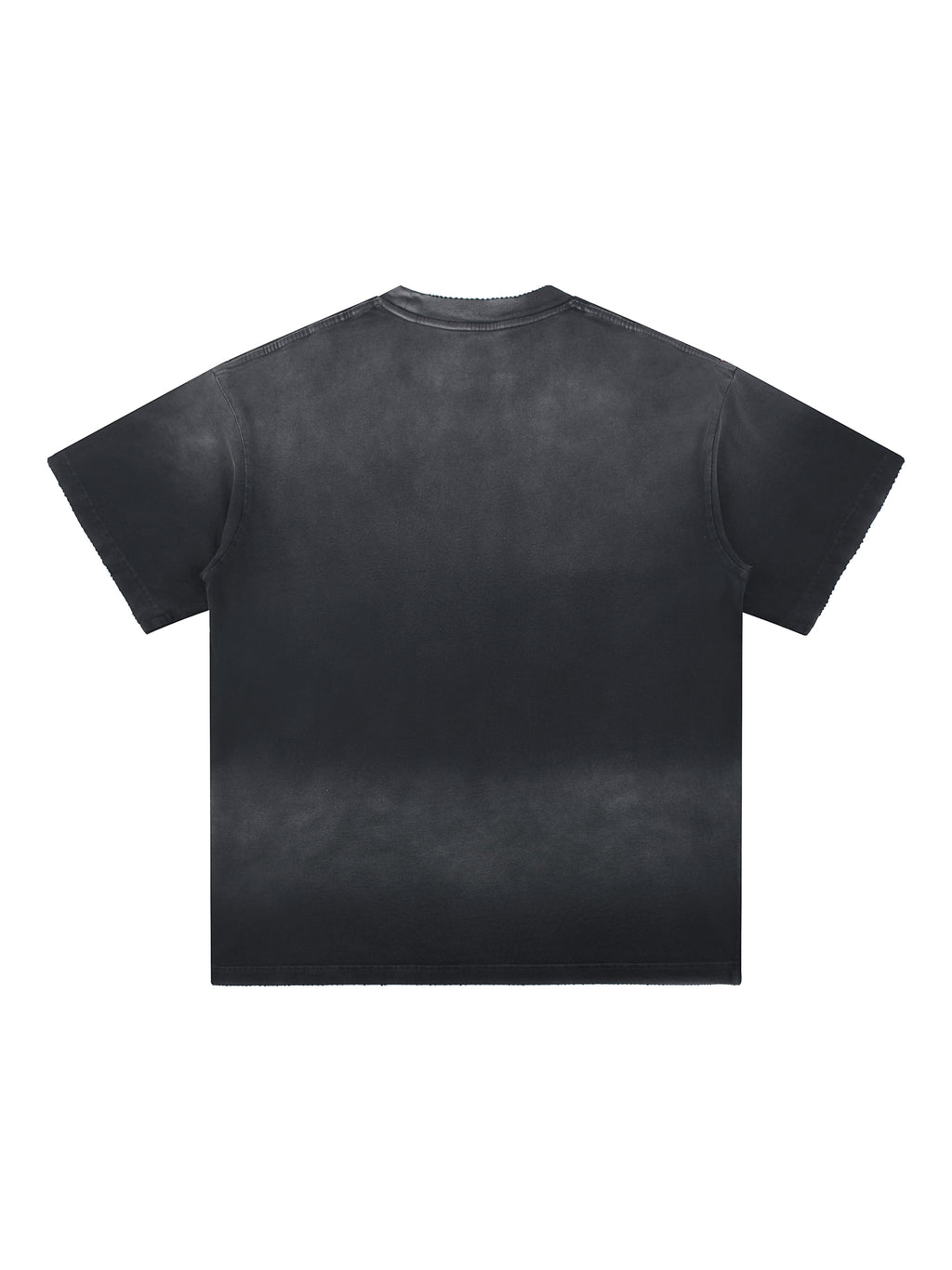 Sun Fade Hand-Frayed Cotton T-Shirt