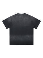 Sun Fade Hand-Frayed Cotton T-Shirt