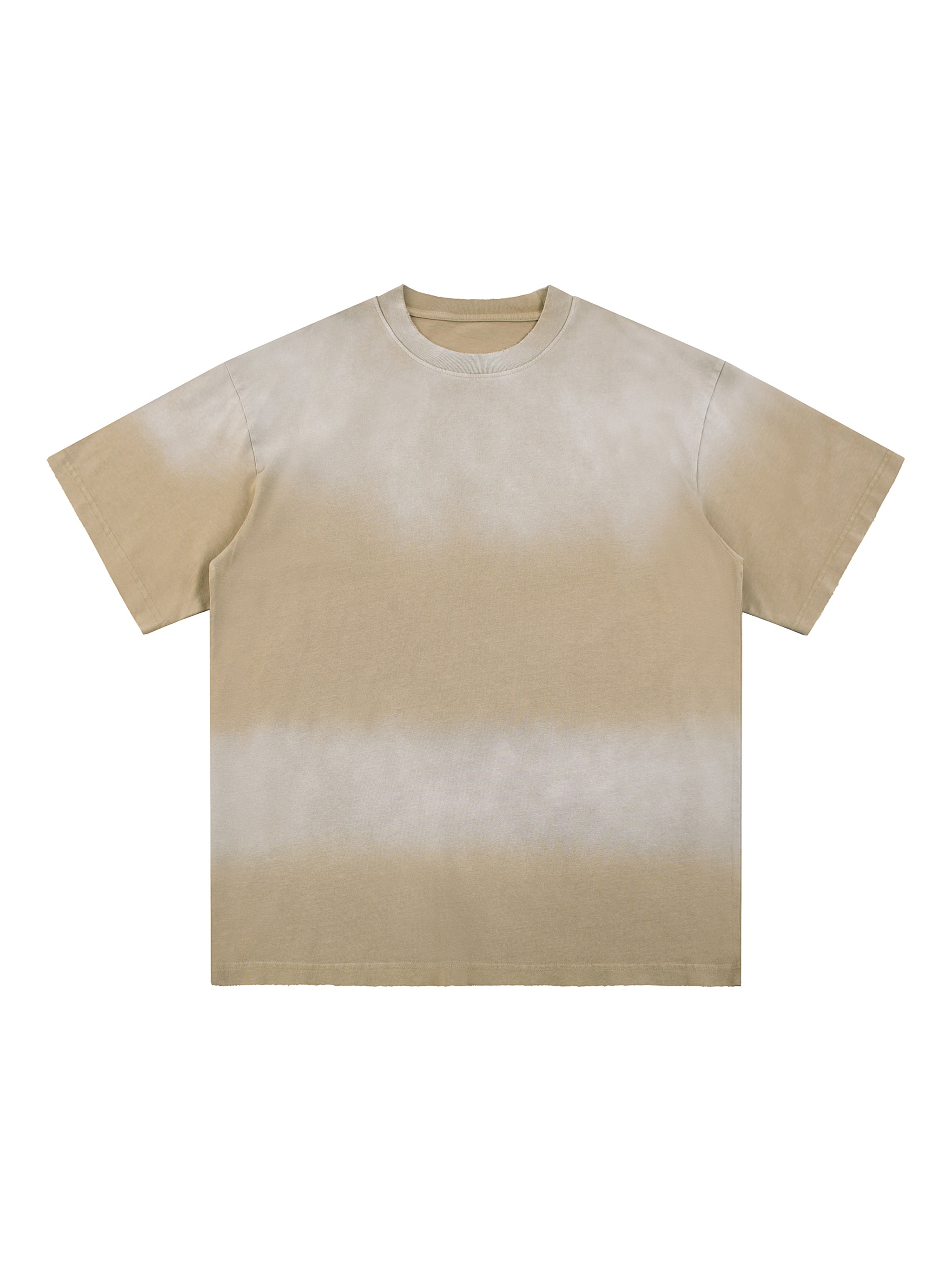 Sun Fade Hand-Frayed Cotton T-Shirt